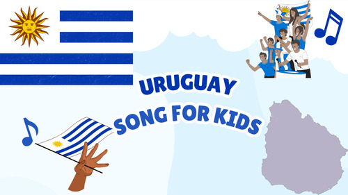 Preview of Uruguay Song for Kids | Country Study Video, MP3 & Lyrics PDF