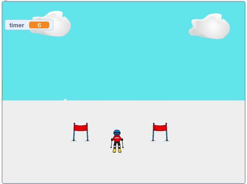 Scratch Coding - Winter Olympics Skiing Project - Programming 6th ...