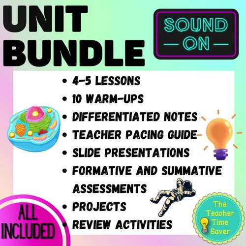 Electricity Unit Bundle Physical Science Notebook By The Teacher Time