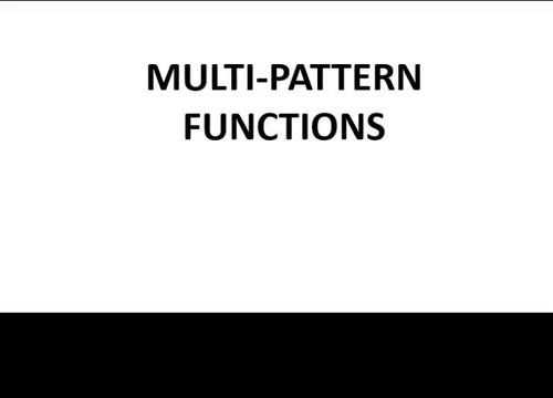 Preview of Piecewise Functions Multi-Pattern Functions GUIDED VID NOTES w/PDF *COVID SERIES