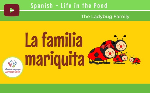 Preview of Spanish Instructional Video ~ The Ladybug Family