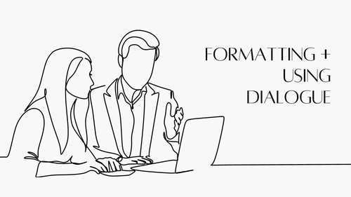 Dialogue in Creative Writing Presentation (Canva Template + PowerPoint ...