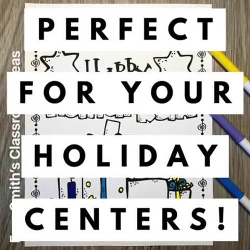 Hanukkah Coloring Pages | Hanukkah Coloring Book | TpT