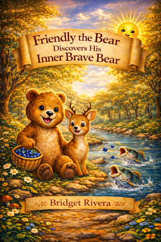 Preview of Friendly the Bear Discovers His Inner Brave Bear | SEL Activities for Overcoming