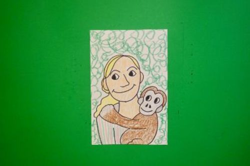 Preview of Let's Draw Jane Goodall!