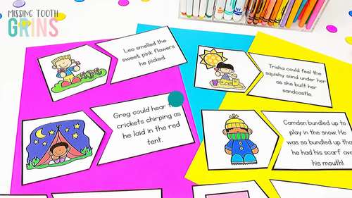 Visualizing Reading Unit Creating Mental Images Activities, Graphic Organizers