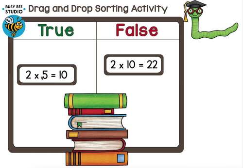 Multiplication Facts Fluency Boom Cards Sort | Multiply by 2 by Busy ...