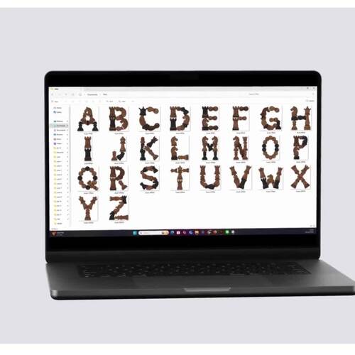Chess Alphabet Clipart A-Z | Chess Piece Letters | PNG SVG EPS | TPT
