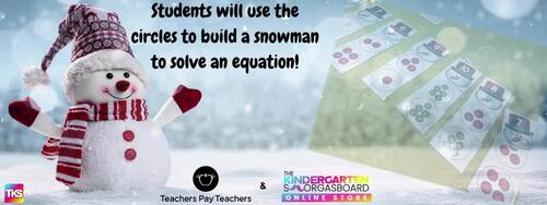 Snowman Math Stack -  Add & Subtract