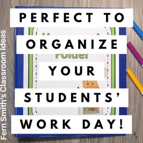 Student Folder Covers For Back to School | Woodland Moose and Friends