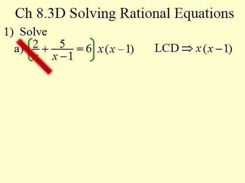 Solving Rational Equations by Math PowerPoint Lessons | TPT