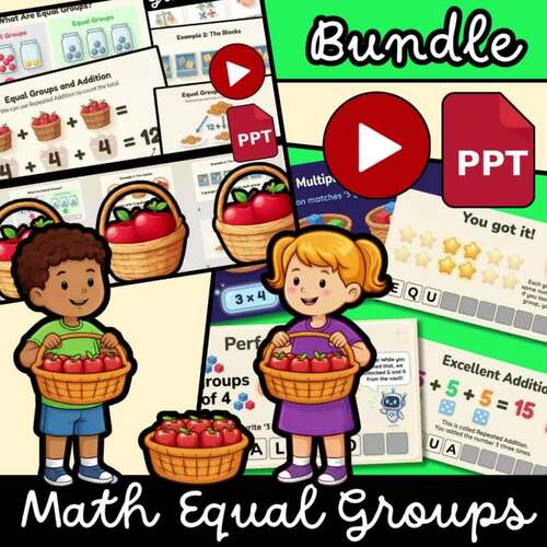 Equal Groups | Escape Room + Multiplication, Division Lesson Posters ...