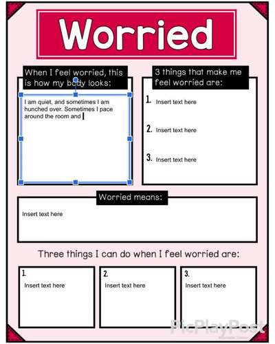 Feelings And Emotions Worksheets For Identifying Feelings And Coping Skills