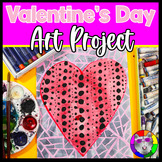 Valentine's Day Art Lesson, Yayoi Kusama Heart Art Project