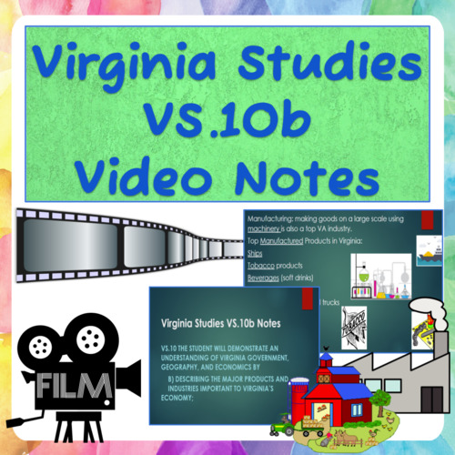 Preview of Virginia Studies VS.10b Notes Recording