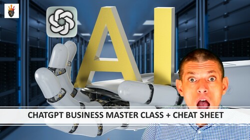 Preview of CHATGPT BUSINESS MASTER CLASS + CHEAT PROMPT SHEET