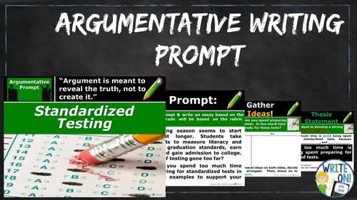 standardized tests argumentative essay
