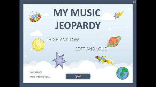 High and Low - Soft and Loud Game by Iza Piano Studio | TPT
