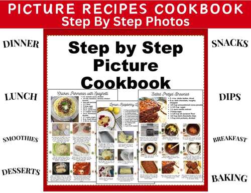 Step by Step Photos Cookbook- Picture Recipes Cookbook by Great Kids ...