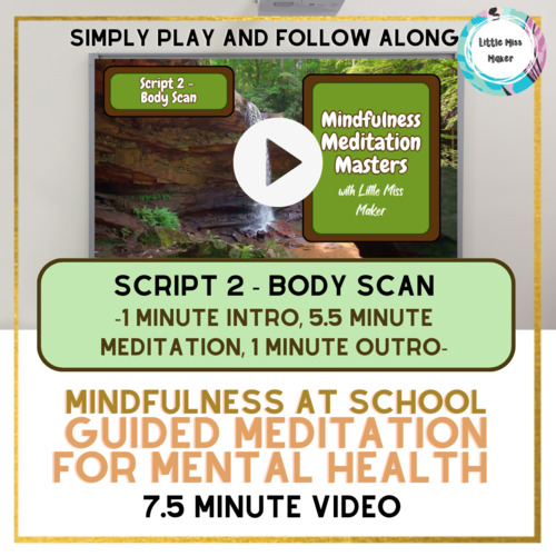 Preview of Guided Mindfulness Meditation Video 2 - Mental Health, Wellbeing, Calming