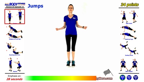 Preview of Weekly Workout - S01 - E11 - 34 points - 28 seconds