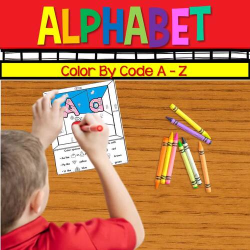 Alphabet Color by Code