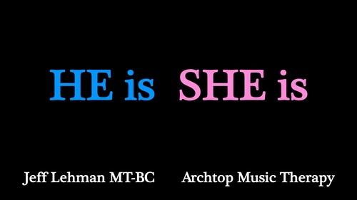 Preview of "He" & "She" Pronoun Songs & Videos - He Is, She Is