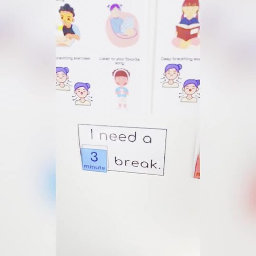 Calm Corner Setup | Break Cards, Structured Break Routine & Calming ...