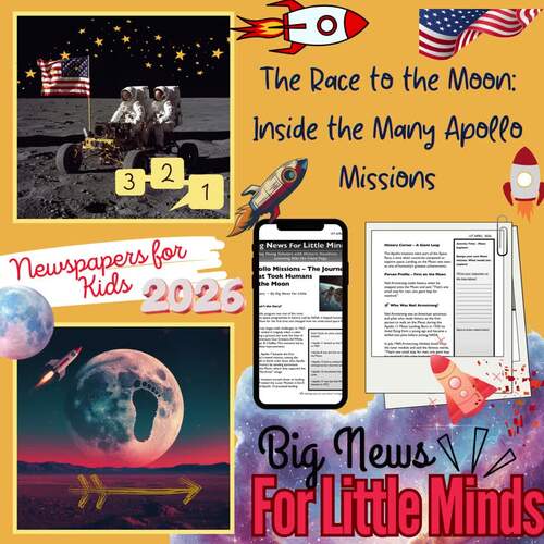 The Apollo Missions: From Tragedy to Triumph! A Space Special Article Pack!