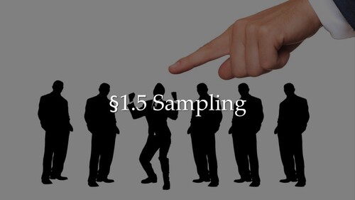 Preview of 1.5 Sampling