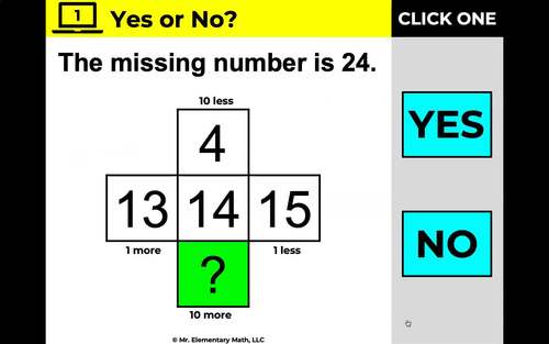 1st Grade Ten More Ten Less Digital Math Games Distance Learning