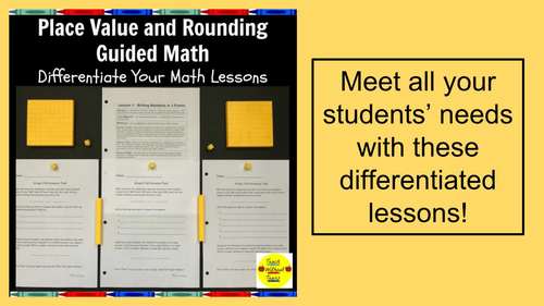 Place Value and Rounding Guided Math Lessons by Teach Without Tears