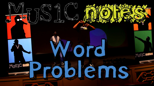Preview of Word Problems Song