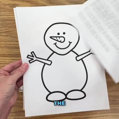 Disguise a Snowman Writing & Craft, Snowman in Disguise Project ...