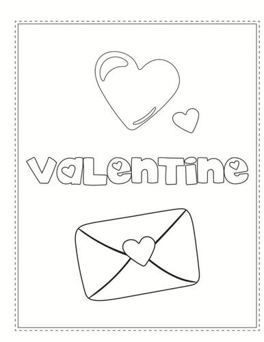 17 Valentine animals Coloring Pages for kids / Lovely Animals ...