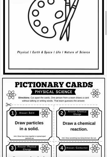 NGSSS 8th Grade Science Test Prep | Pictionary Game | Florida by Hoot ...