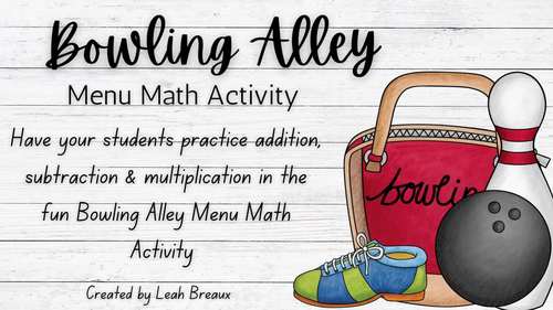 Bowling | Elementary Math | Word Problems