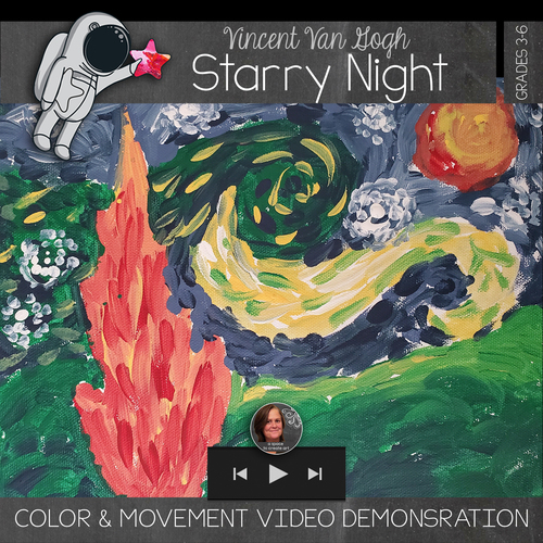 Van Gogh's Starry Night - Painting what you feel and see - Video ...