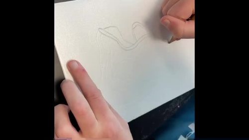 Marker Printmaking | Shoes!