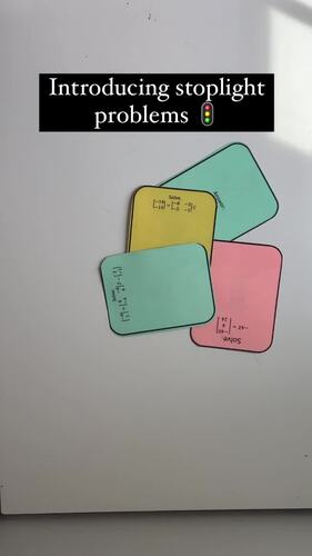 Absolute Value Unit - Practice 3 Level Task Card Activity by Mathy Mrs J