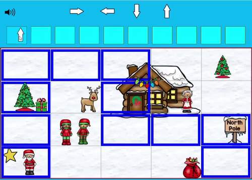 Christmas Coding Creating Code Computer Programming Boom Cards Hour of Code