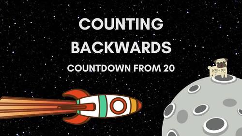 Preview of Blast Off Countdown from 20, Tidy Up Time, Transitions, 2 Minute Timer, Space!