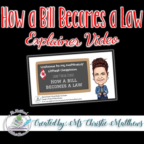 Preview of How a Bill Becomes Law in Canada - Explainer Video