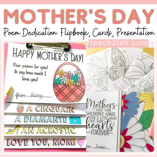 Mothers Day Poetry Writing Activities Mothers Day Cards Bulletin Board