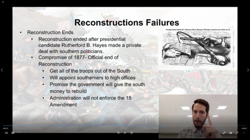 Preview of The Civil War and Reconstruction: Resistance to Reconstruction