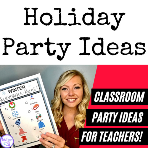 Preview of Fun Classroom Party Games | Seasonal Classroom Party Ideas and Activities SPED