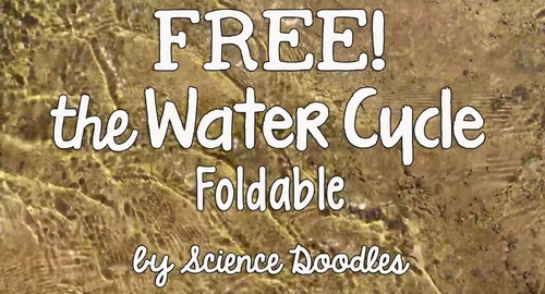 Preview of Doodles Notes - Water Cycle Freebie!