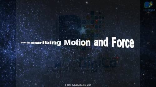 Preview of Describing Force and Motion - Exciting Animation Video for Distance Learning