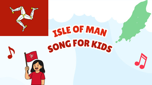 Preview of Isle of Man Song for Kids | Geography Video, MP3 & Lyrics PDF