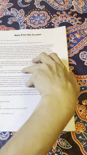 The Mighty Math Mites, Mastering Multiplication, Digital Download Program